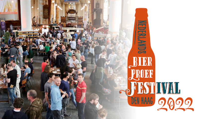 Nederlands Bierproeffestival 2022 sfeerbeeld en logo in één